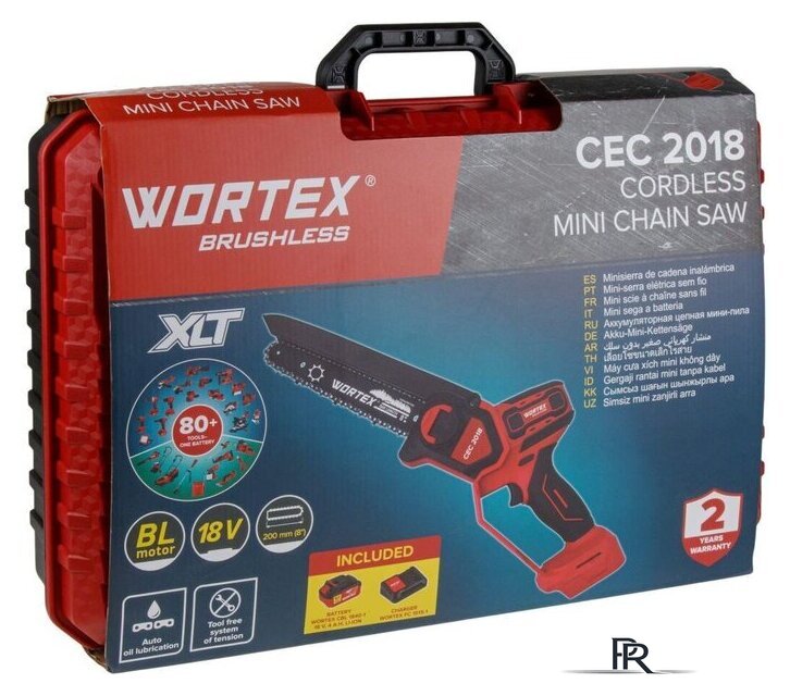 Аккумуляторная пила Wortex CEC 2018 ALL1 XLT Set 2329052 (с 1-им АКБ, кейс) - Изображение №14 — Интернет-магазин ПроЗаказ