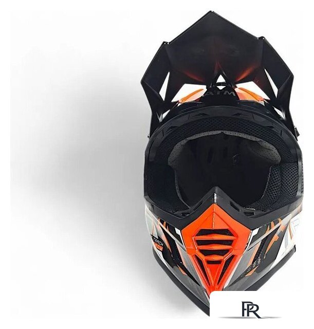 Мотошлем AIM RH855 Carbon Razor RH855R-DWR-XS (XS, белый/красный) - Изображение №6 — Интернет-магазин ПроЗаказ