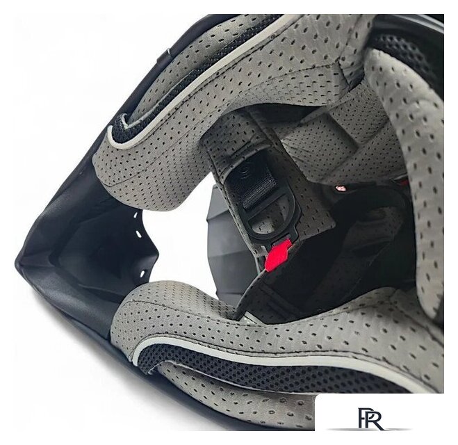 Мотошлем AIM RH855 Carbon Razor RH855R-DWR-XS (XS, белый/красный) - Изображение №11 — Интернет-магазин ПроЗаказ