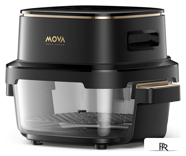 Аэрогриль (аэрофритюрница) Mova Aeroglass AF20 Pro (черный) - Изображение №1 — Интернет-магазин ПроЗаказ