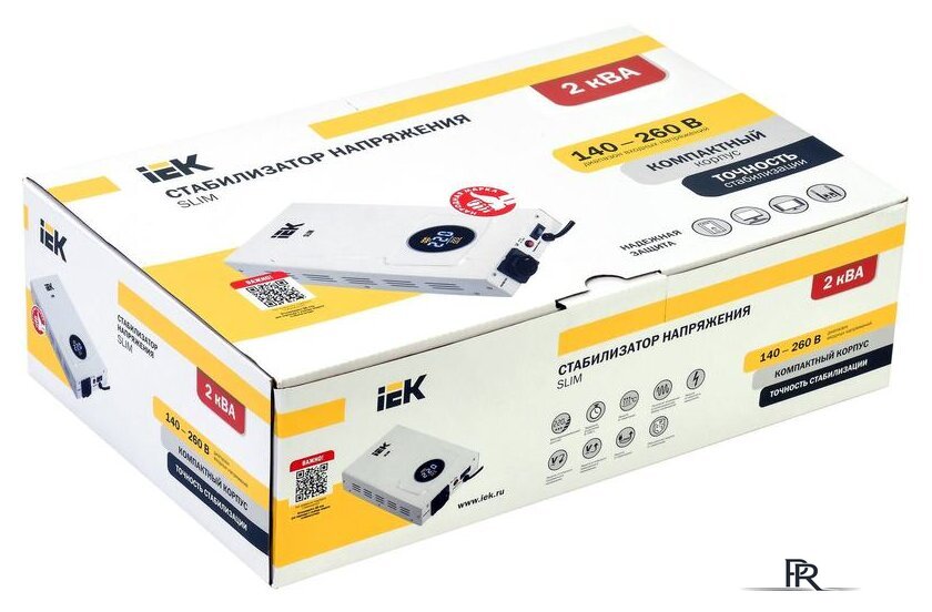Стабилизатор напряжения IEK Slim 2кВА - Изображение №2 — Интернет-магазин ПроЗаказ