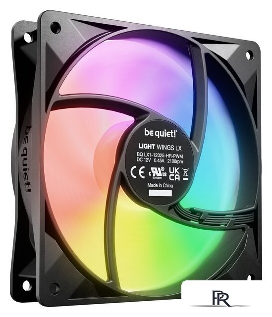 Комплект вентиляторов для корпуса be quiet! Light Wings LX HS 120mm 3-Pack BL124 - Изображение №4 — Интернет-магазин ПроЗаказ