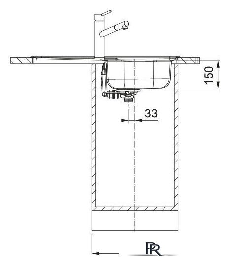 Кухонная мойка Franke Spark SKN 611-78/44 101.0712.225 - Изображение №4 — Интернет-магазин ПроЗаказ