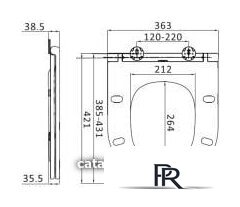Сиденье для унитаза AM.PM Spirit C707857WH - Изображение №2 — Интернет-магазин ПроЗаказ
