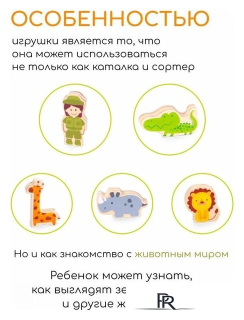 Сортер Classic World Сафари CW41550 - Изображение №6 — Интернет-магазин ПроЗаказ