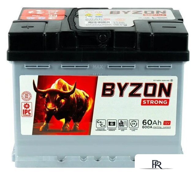 Автомобильный аккумулятор BYZON Strong L+ (60 А·ч) - Изображение №1 — Интернет-магазин ПроЗаказ