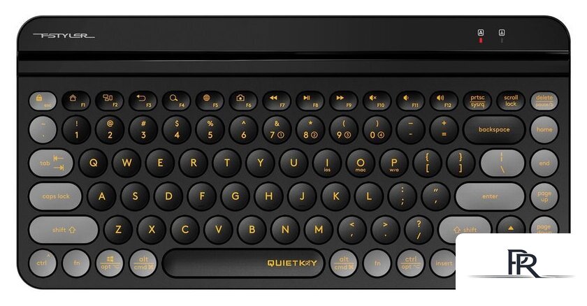 Клавиатура A4Tech Fstyler FBK30 (черная смородина) - Изображение №1 — Интернет-магазин ПроЗаказ