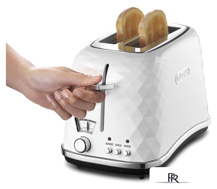 Тостер DeLonghi Brillante CTJ 2103.W - Изображение №5 — Интернет-магазин ПроЗаказ