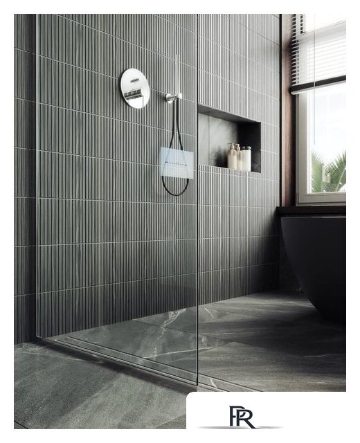 Душевая стенка MaybahGlass 195x109 MGD-677-5у (прозрачное стекло/хром матовый) - Изображение №3 — Интернет-магазин ПроЗаказ