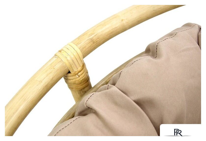 Кресло-качалка Garden Story Папасан Roker D110 вращающееся CV-18H (медовый/бежевый) - Изображение №6 — Интернет-магазин ПроЗаказ