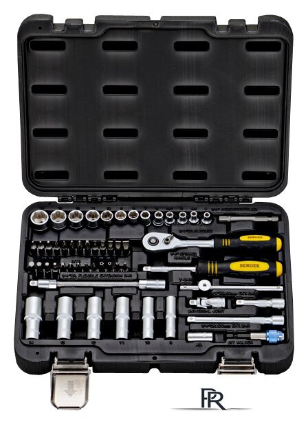 Универсальный набор инструментов Berger BG055-14 (55 предметов) - Изображение №1 — Интернет-магазин ПроЗаказ