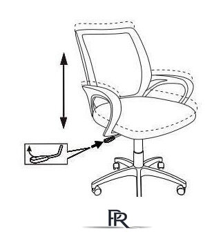 Офисное кресло Бюрократ CH-695NLT (черный/темно-серый) - Изображение №5 — Интернет-магазин ПроЗаказ