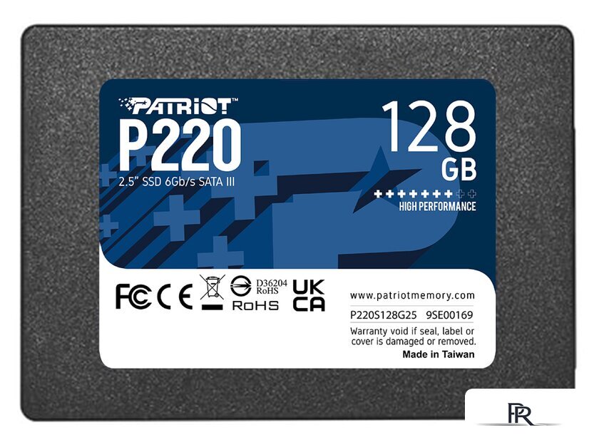 SSD Patriot P220 128GB P220S128G25 - Изображение №1 — Интернет-магазин ПроЗаказ