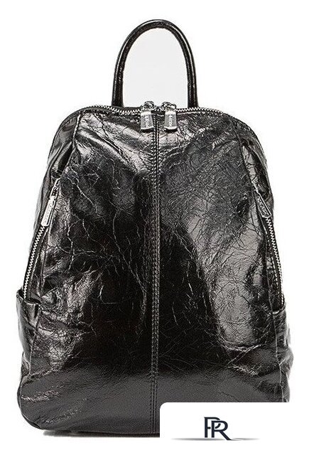 Городской рюкзак Poshete 892-H8179ZL-BLK (черный) - Изображение №1 — Интернет-магазин ПроЗаказ