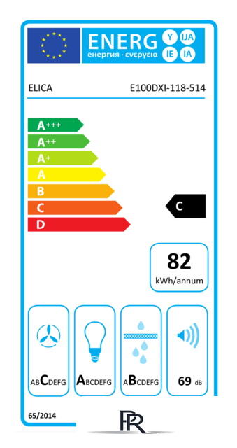 Кухонная вытяжка Elica Galaxy BLIX/A/80 PRF0008948B - Изображение №5 — Интернет-магазин ПроЗаказ