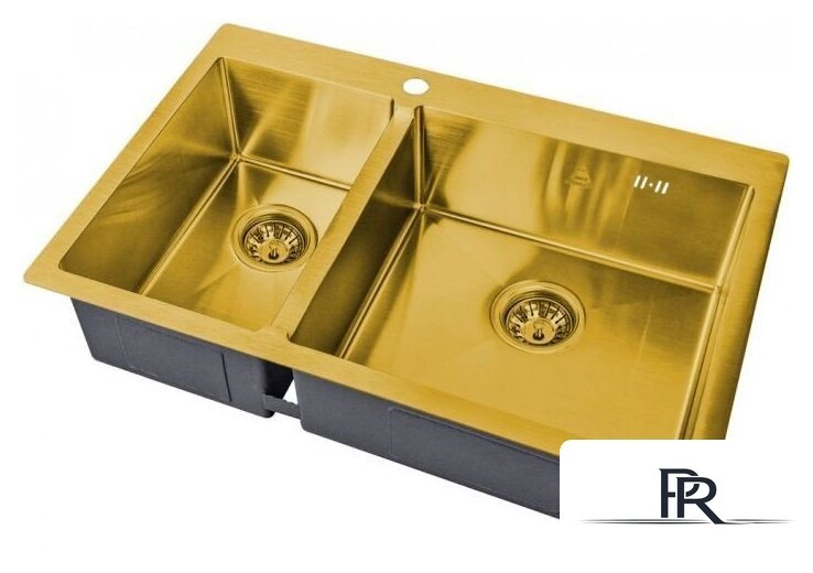 Кухонная мойка ZorG SH 78-2-51-R Bronze - Изображение №1 — Интернет-магазин ПроЗаказ