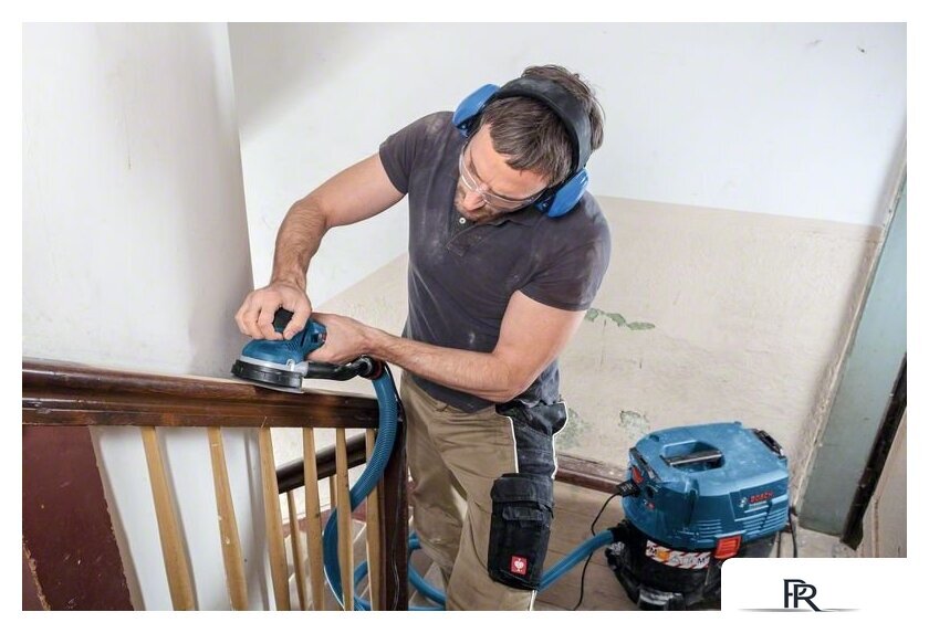 Эксцентриковая шлифмашина Bosch GET 55-125 Professional 0601257000 - Изображение №3 — Интернет-магазин ПроЗаказ
