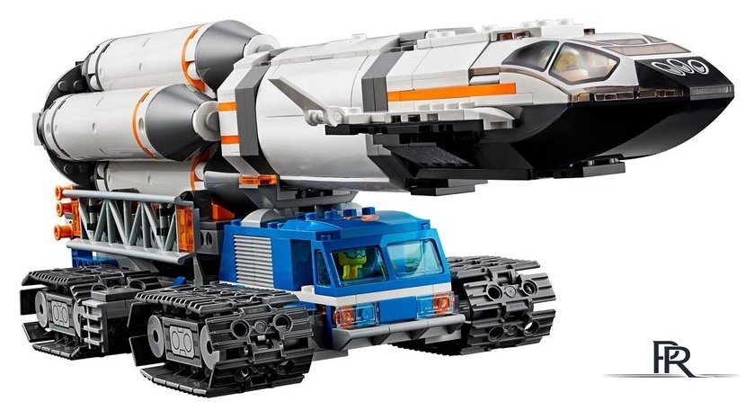 Конструктор LEGO City 60229 Площадка для сборки и транспорт для перевозки ракеты - Изображение №12 — Интернет-магазин ПроЗаказ