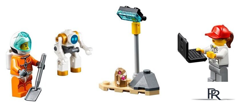 Конструктор LEGO City 60229 Площадка для сборки и транспорт для перевозки ракеты - Изображение №8 — Интернет-магазин ПроЗаказ