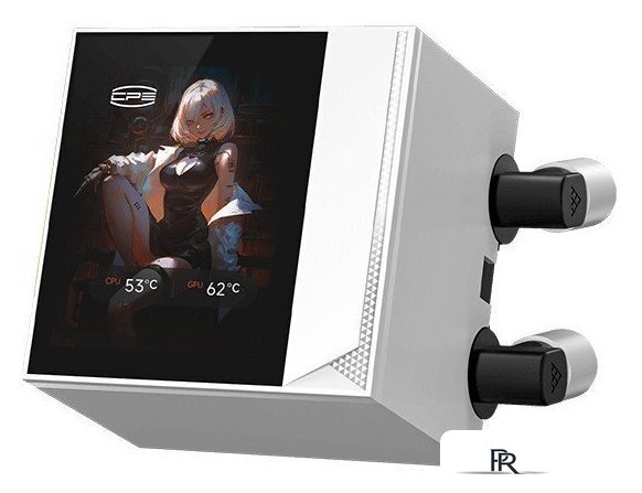 Система жидкостного охлаждения для процессора PCCooler DC360 Pro ARGB Display (белый) - Изображение №3 — Интернет-магазин ПроЗаказ