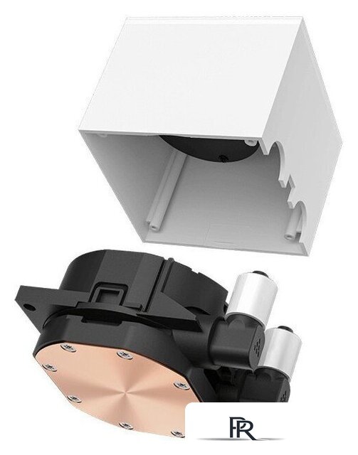 Система жидкостного охлаждения для процессора PCCooler DC360 Pro ARGB Display (белый) - Изображение №4 — Интернет-магазин ПроЗаказ