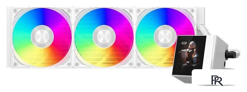 Система жидкостного охлаждения для процессора PCCooler DC360 Pro ARGB Display (белый) - Изображение №1 — Интернет-магазин ПроЗаказ