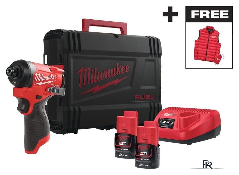 Винтоверт Milwaukee M12 FID2MC-202X Fuel 4933499462 (с 2-мя АКБ, кейс) - Изображение №1 — Интернет-магазин ПроЗаказ
