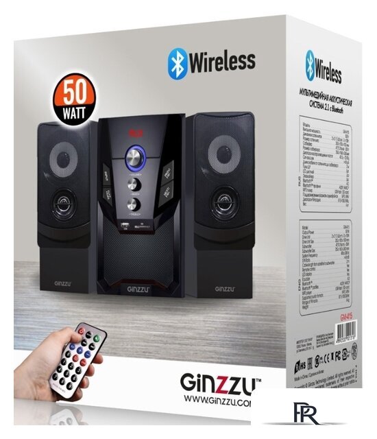 Акустика Ginzzu GM-415 - Изображение №2 — Интернет-магазин ПроЗаказ