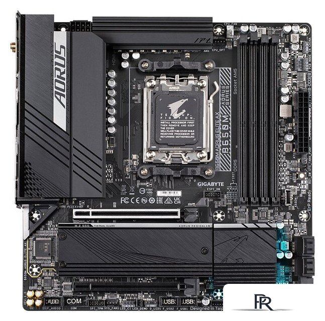 Материнская плата Gigabyte B650M Aorus Elite AX (rev. 1.0) - Изображение №1 — Интернет-магазин ПроЗаказ