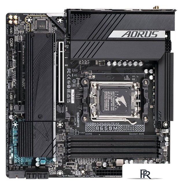 Материнская плата Gigabyte B650M Aorus Elite AX (rev. 1.0) - Изображение №2 — Интернет-магазин ПроЗаказ