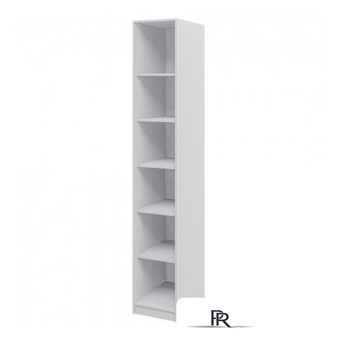 Шкаф-пенал Неман мебель Отис МН-039-03 П2 (белый/графит) - Изображение №5 — Интернет-магазин ПроЗаказ