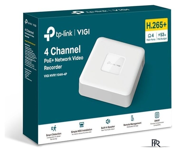 Сетевой видеорегистратор TP-Link NVR1104H-4P - Изображение №2 — Интернет-магазин ПроЗаказ