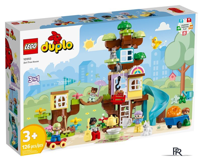 Конструктор LEGO Duplo 10993 Дом на дереве 3в1 - Изображение №1 — Интернет-магазин ПроЗаказ