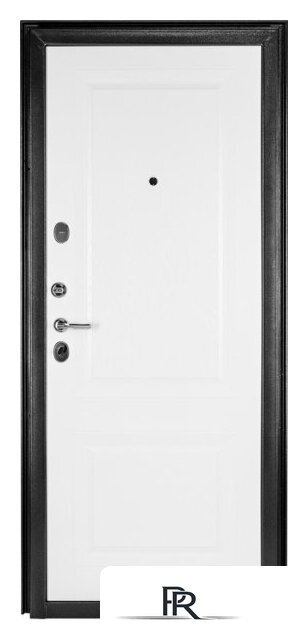 Металлическая дверь Guard Классика MG60 87х205 правая (черное серебро/белый ясень) - Изображение №3 — Интернет-магазин ПроЗаказ