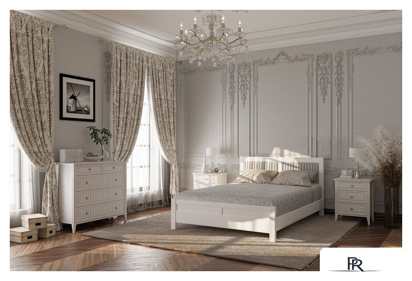 Комоды, тумбы Bravo Мебель Мэгги (белый снег/лак белый) - Изображение №3 — Интернет-магазин ПроЗаказ