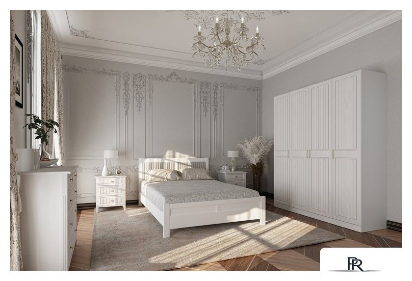 Комоды, тумбы Bravo Мебель Мэгги (белый снег/лак белый) - Изображение №4 — Интернет-магазин ПроЗаказ