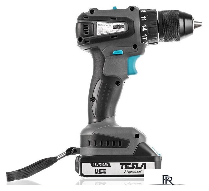 Дрель-шуруповерт Tesla TCD18BL 840369 (с 2-мя АКБ, кейс) - Изображение №3 — Интернет-магазин ПроЗаказ