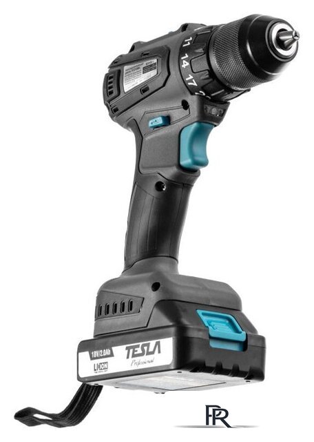 Дрель-шуруповерт Tesla TCD18BL 840369 (с 2-мя АКБ, кейс) - Изображение №4 — Интернет-магазин ПроЗаказ