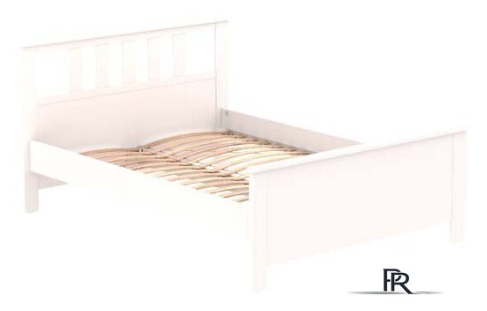 Кровать Mio Tesoro Сага 160x200 2.08.04.070.1 (белый) - Изображение №1 — Интернет-магазин ПроЗаказ