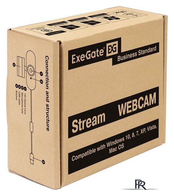 Веб-камера ExeGate Stream HD 4000 4K UHD T-Tripod - Изображение №4 — Интернет-магазин ПроЗаказ