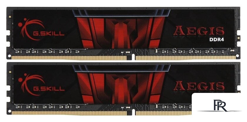 Оперативная память G.Skill Aegis 2x8GB DDR4 PC4-21300 F4-2666C19D-16GIS - Изображение №1 — Интернет-магазин ПроЗаказ