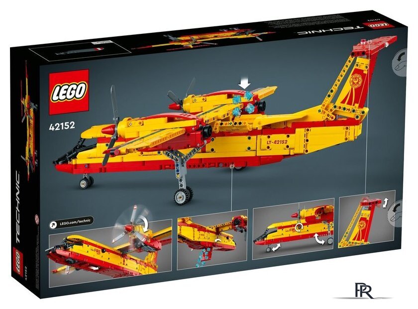 Конструктор LEGO Technic 42152 Пожарный самолет - Изображение №2 — Интернет-магазин ПроЗаказ