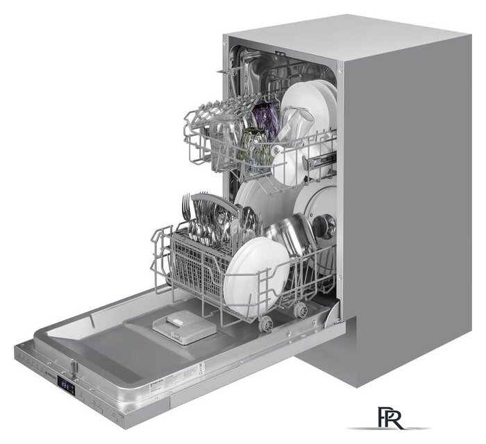Встраиваемая посудомоечная машина Meferi MDW4562 LIGHT - Изображение №9 — Интернет-магазин ПроЗаказ