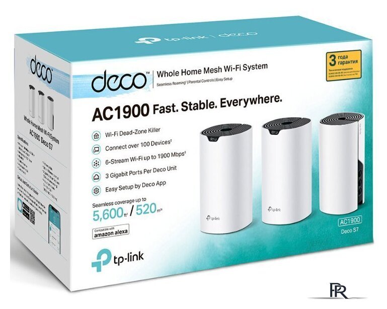 Wi-Fi система TP-Link Deco S7 (3 шт) - Изображение №2 — Интернет-магазин ПроЗаказ
