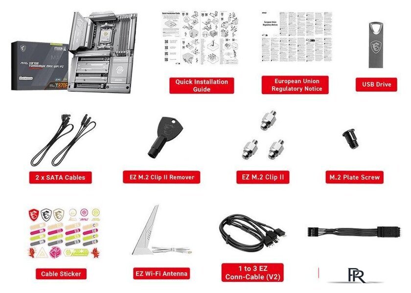 Материнская плата MSI MAG X870E Tomahawk Max WiFi PZ - Изображение №6 — Интернет-магазин ПроЗаказ