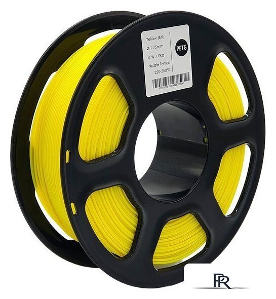 Пластик Mitek PETG (1.75мм, 1кг, желтый прозрачный) - Изображение №1 — Интернет-магазин ПроЗаказ