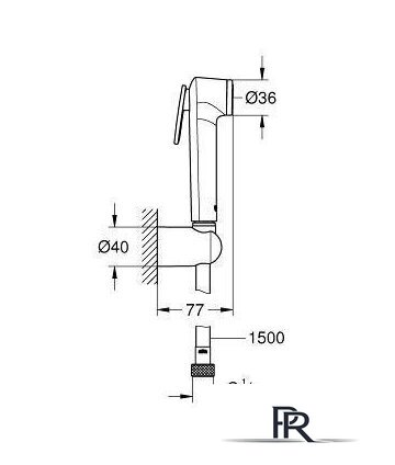 Гигиенический душ Grohe Tempesta-F Trigger Spray 30 [26353000] - Изображение №2 — Интернет-магазин ПроЗаказ