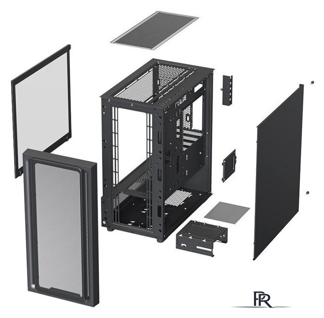 Корпус XASTRA A411M 4ARGB-FC (черный) - Изображение №10 — Интернет-магазин ПроЗаказ