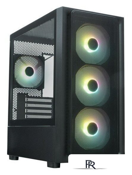 Корпус XASTRA A411M 4ARGB-FC (черный) - Изображение №2 — Интернет-магазин ПроЗаказ