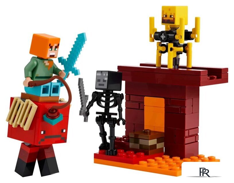 Конструктор LEGO Minecraft 21266 Битва за лаву Нижнего мира - Изображение №4 — Интернет-магазин ПроЗаказ